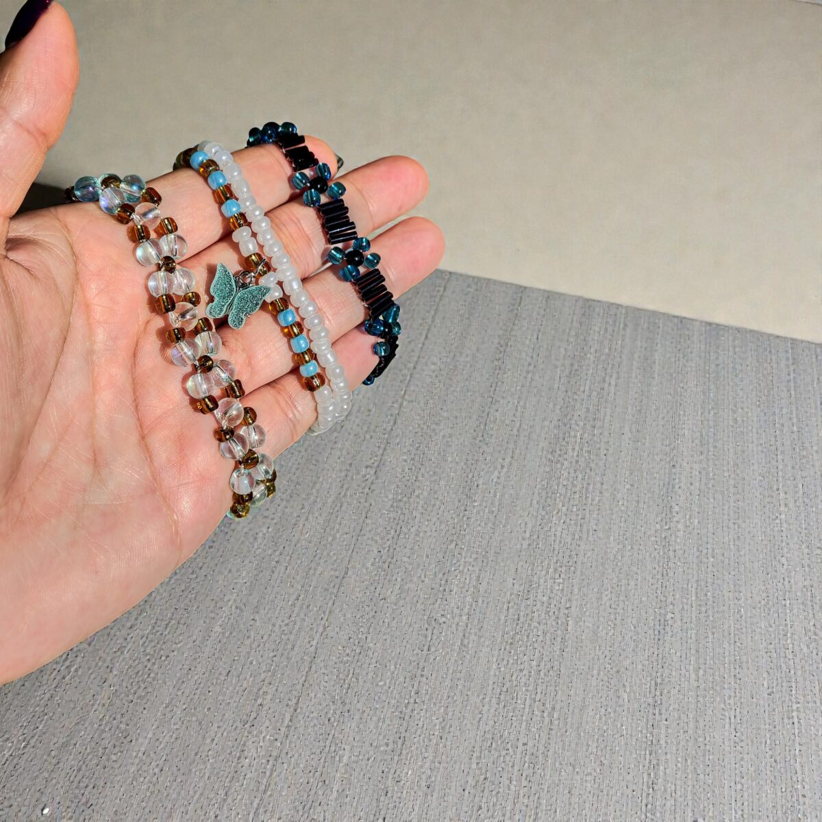 Pulsera artesanal personalizada 02 – Dorba Creaciones